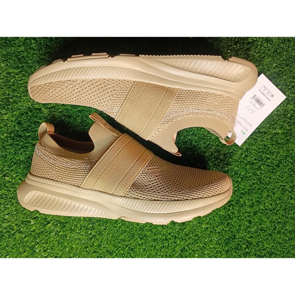 Athletic Works Men's Jogger Sneakers Tan 8.5